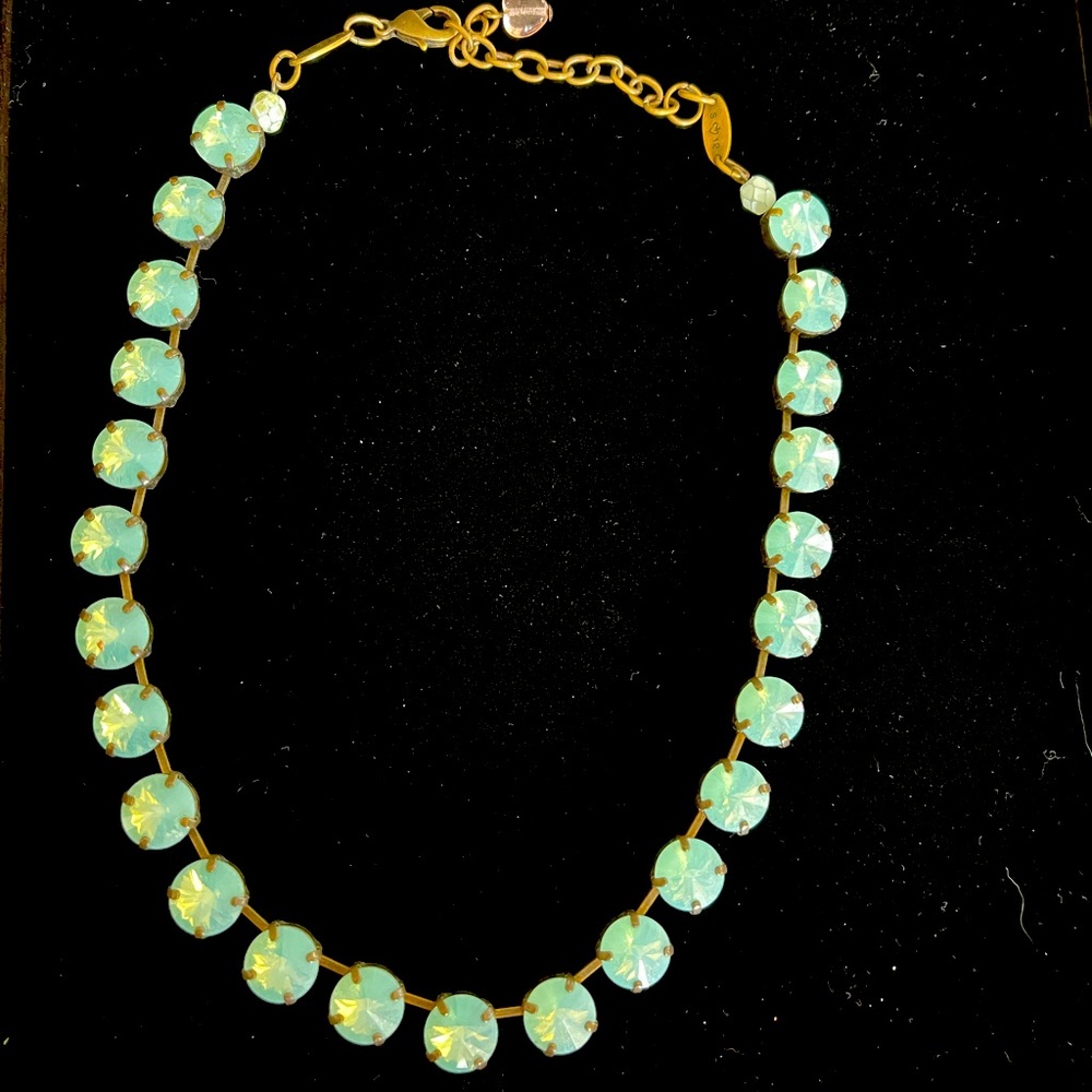 Sabika Fun Chocker -Vintage-Aqua